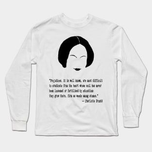 Charlotte Brontë Long Sleeve T-Shirt